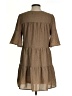 Vestique 100% Polyester Brown Casual Dress Size S - photo 2