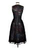 Rachel Roy Stripes Black Cocktail Dress Size 0 - photo 2
