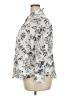 Talbots Print White Silver Long Sleeve Button-Down Shirt Size 18 - photo 5