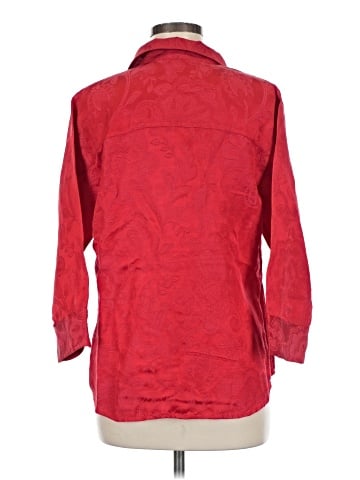 Chico's Design 3/4 Sleeve Button-Down Shirt (view 2)