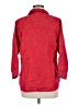 Chico's Design Red 3/4 Sleeve Button-Down Shirt Size Med (1) - photo 2