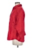 Chico's Design Red 3/4 Sleeve Button-Down Shirt Size Med (1) - photo 5