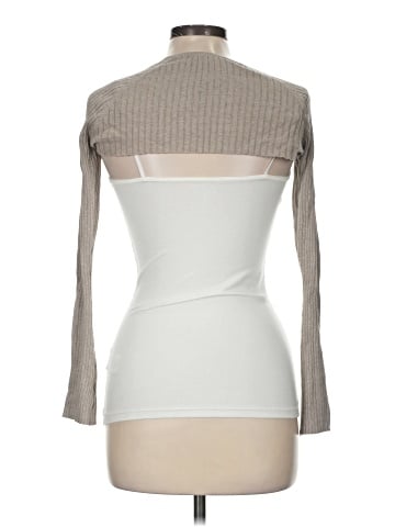 White Fox Shrug (view 2)
