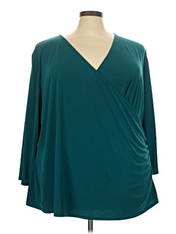 Catherines 3/4 Sleeve Blouse (view 1)