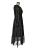Joie 100% Polyester Polka Dots Black Casual Dress Size M - photo 4