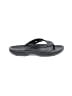 Crocs Black Flip Flops Size 7 - photo 1