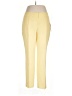 Black Label by Evan Picone Yellow Dress Pants Size 12 - photo 1
