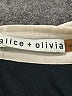 Alice + Olivia 100% Polyester Black Casual Dress Size M - photo 7
