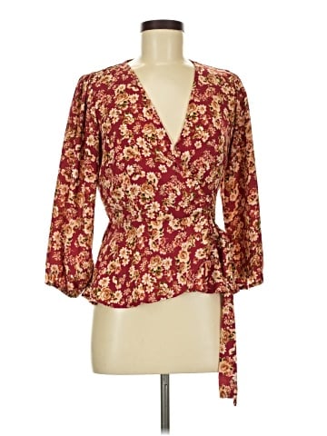 Meraki 3/4 Sleeve Blouse (view 1)