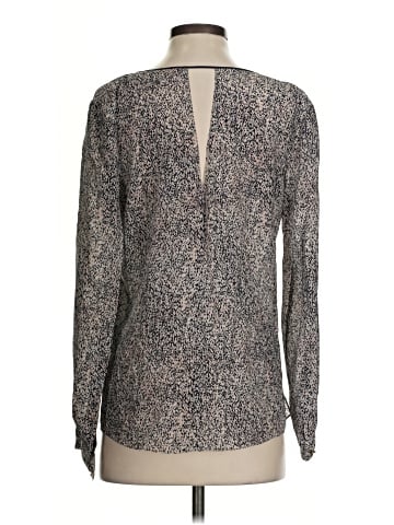 Rebecca Taylor Long Sleeve Silk Top (view 2)