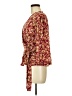 Meraki 100% Polyester Burgundy 3/4 Sleeve Blouse Size M - photo 5