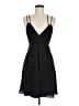 Express 100% Polyester Solid Black Cocktail Dress Size M - photo 1