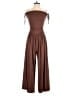 Lulus Solid Brown Jumpsuit Size S - photo 1