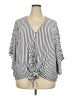 Entro Gray 3/4 Sleeve Blouse Size XXL - photo 1