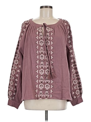 In Loom Long Sleeve Blouse (view 1)