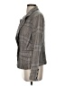 Free People Plaid Gray Blazer Size S - photo 5
