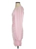 Unbranded Solid Pink Cocktail Dress Size S - photo 5