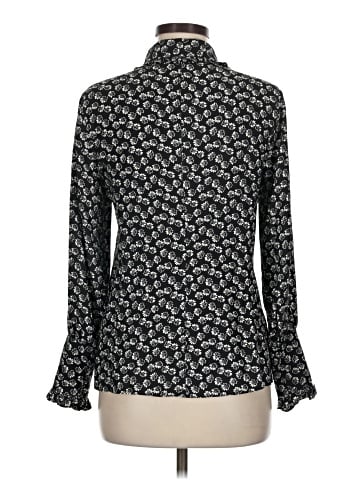 Rebecca Taylor Long Sleeve Silk Top (view 2)
