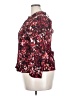 NY Collection Burgundy Long Sleeve Blouse Size XL Petite - photo 5