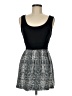 Bebop Graphic Gray Cocktail Dress Size M - photo 1