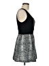 Bebop Graphic Gray Cocktail Dress Size M - photo 4