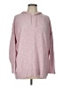 Eileen Fisher Pink Pullover Hoodie Size L - photo 1