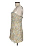 Zara Floral Yellow Cocktail Dress Size M - photo 5