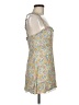 Zara Floral Yellow Cocktail Dress Size M - photo 4