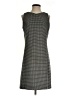 Ann Taylor Houndstooth Gray Casual Dress Size S - photo 1