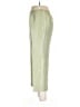 Sigrid Olsen Solid Green Silk Pants Size 10 - photo 5