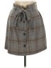 Potter's Pot 100% Polyester Plaid Gray Casual Skirt Size L - photo 1