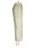 Sigrid Olsen Solid Green Silk Pants Size 10 - photo 4