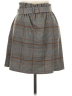 Potter's Pot 100% Polyester Plaid Gray Casual Skirt Size L - photo 2
