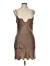 Assorted Brands 100% Silk Brown Cocktail Dress Size L - photo 1