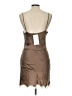 Assorted Brands 100% Silk Brown Cocktail Dress Size L - photo 2