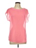 Lob Collection Pink Short Sleeve Blouse Size Lg (3) - photo 1