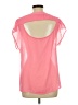 Lob Collection Pink Short Sleeve Blouse Size Lg (3) - photo 2