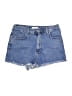 Forever 21 100% Cotton Blue Denim Shorts Size 28 waist - photo 1