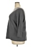 Lafayette 148 New York 100% Wool Gray Wool Pullover Sweater Size XXL - photo 5