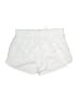 Asics Solid White Athletic Shorts Size L - photo 1
