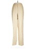 Sigrid Olsen Solid Tan Linen Pants Size 10 - photo 1