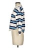 Active by Old Navy Stripes Blue 3/4 Sleeve Top Size 8 - photo 5
