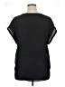 Bold Elements 100% Polyester Black Short Sleeve Top Size XL - photo 2