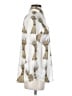 Burberry 100% Silk Print Ivory Vintage button down Size 4 - photo 4