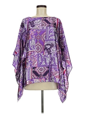 Susan Graver Poncho (view 1)