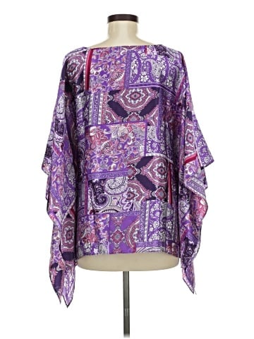 Susan Graver Poncho (view 2)