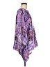 Susan Graver 100% Polyester Paisley Purple Poncho Size M - photo 4