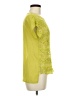 BCBGMAXAZRIA Yellow Short Sleeve Top Size M - photo 4