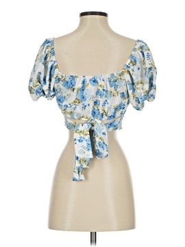 Blu Pepper Short Sleeve Blouse (view 2)