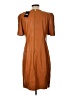 DKNY 100% Polyurethane Brown Cocktail Dress Size 12 - photo 2
